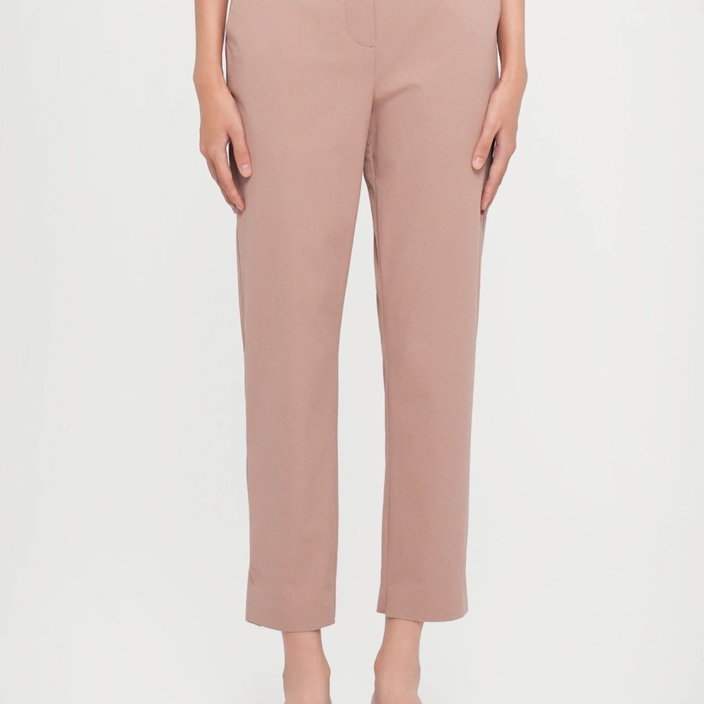 Zara Women's Cropped Pants in blush 2